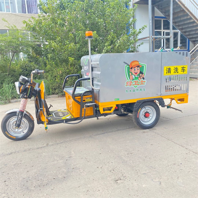 阿勒泰电动高压冲洗车CX700A（不锈钢箱体）