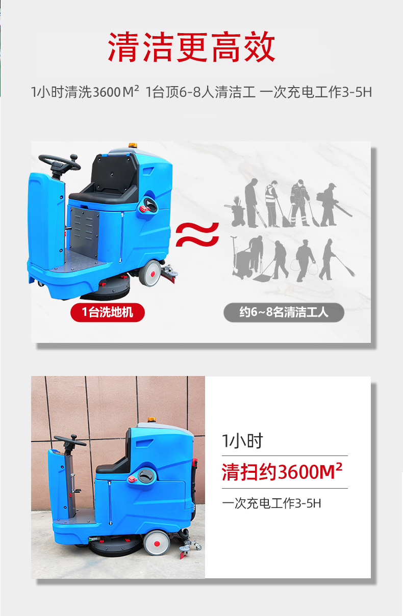 阿勒泰驾驶式洗地机更适合用在高铁站